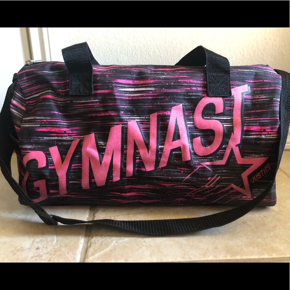 Justice “Gymnast” duffel bag